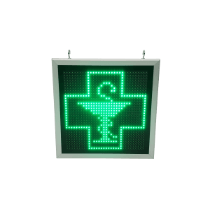 Panou cu LED-uri model VITRINA 410mm x 410mm VERDE