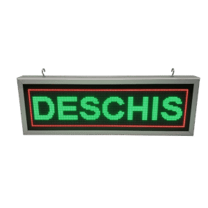 Panou LED 730mm x 250mm, LED-uri RGB, model DESCHIS / INCHIS